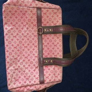 Loui Vuitton vintage canvas bag